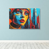 Flight into Yesterday-12 キャンバスプリント (インサイチュ (ウッドフロア))