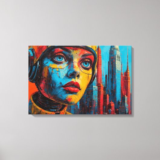 Flight into Yesterday-12 キャンバスプリント (正面)