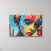 Flight into Yesterday-2 キャンバスプリント (正面)