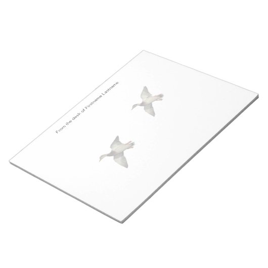 Flight Notepadのアヒル ノートパッド (アングル)