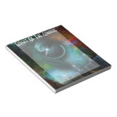 Flight Of The Corbius Fractal Art Notepad ノートパッド (アングル)