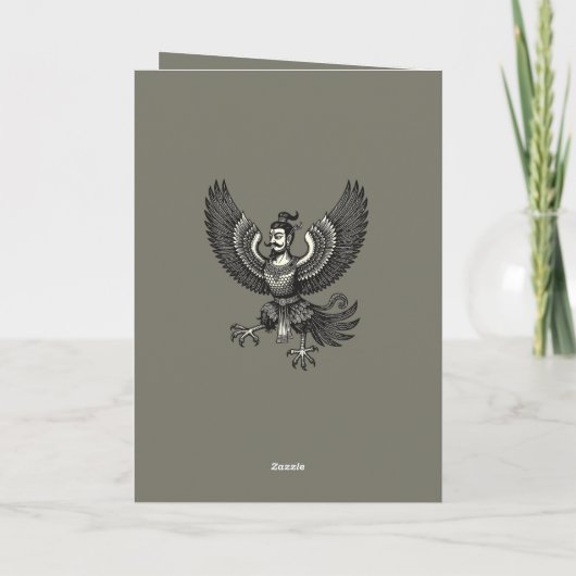 Flight of the Human Eagle Garuda カード (裏面)
