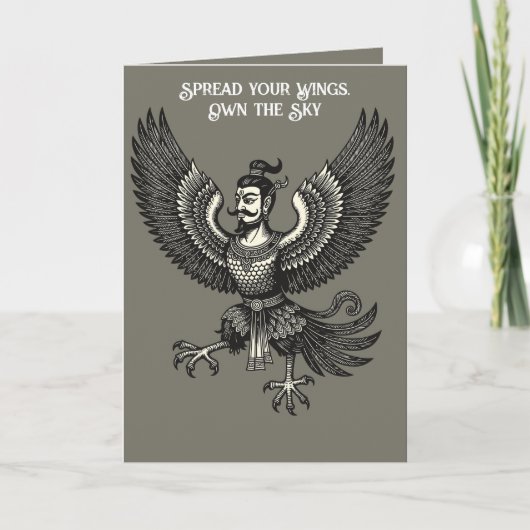 Flight of the Human Eagle Garuda カード (正面)