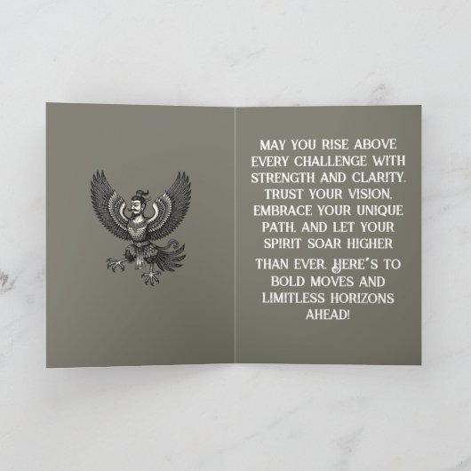 Flight of the Human Eagle Garuda カード (内部)