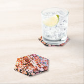 Flight Stickerからの夜景 ペーパーコースター (インサイチュ)