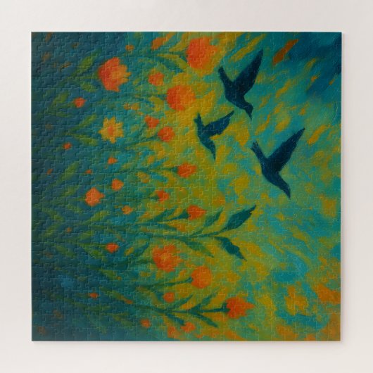 Flight Through Color ジグソーパズル (横)