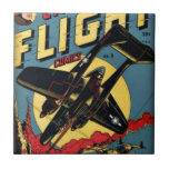 Flight Vintage大尉の黄金時代の漫画本 タイル<br><div class="desc">多くのスタイルおよびプロダクトで利用できるヴィンテージの黄金時代の漫画本のデザイン! 多くのための私達の店を訪問して下さい!</div>