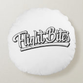 FlightBitesサワースイカ ラウンドクッション (正面)