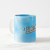 FlightBitesマグ ツートーンマグカップ (正面左)