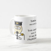 flightdeckのマグからのそれを見るべきです コーヒーマグカップ (正面左)