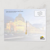 Flinders通りステーション,メルボルン – アットダスク ポストカード (裏面)