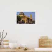 Flinders通り鉄道駅,メルボルン,オーストラリア ポスター (キッチン)