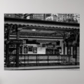 Flinders Street Station Platform Melbourne ポスター (正面)