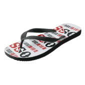Flip Flops -  Sandal for men - Bjj jiu-jitsu ビーチサンダル (アングル)