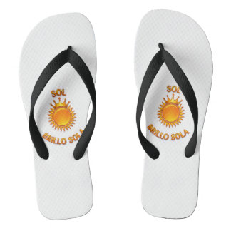 Flip Flops with Sol Brillo Sola Logo | Inspiration ビーチサンダル