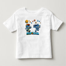 FLIP & NOVA 宇宙探検キッズTシャツ