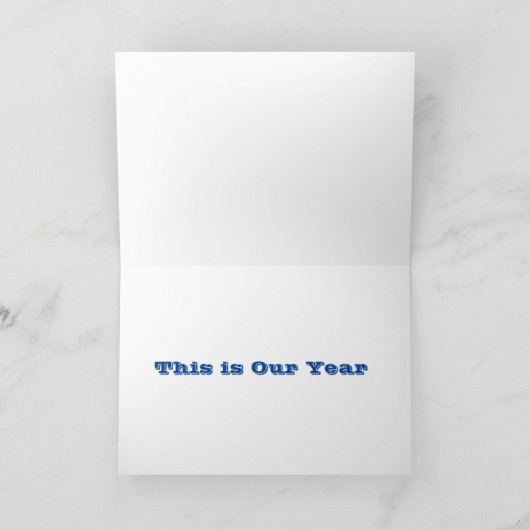 Flip The House Vote Blue 2026 カード (内部)