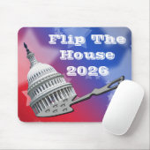 Flip The House Vote Blue 2026 マウスパッド (マウス)