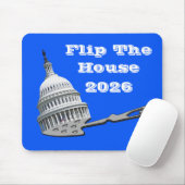 Flip The House Vote Blue 2026 マウスパッド (マウス)