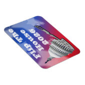 Flip The House Vote Blue 2026 マグネット (右側)