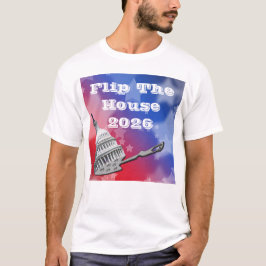 Flip The House Vote Blue 2026 Tシャツ