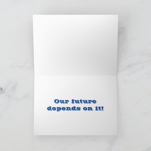 Flip The Senate Vote 2026 カード (内部)