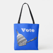 Flip The Senate Vote Blue 2026 トートバッグ (裏面)