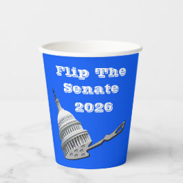 Flip The Senate Vote Blue 2026 紙コップ