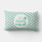 FlipflopシーズンFlipflopsパターン&おもしろい引用文 ランバークッション (裏面)