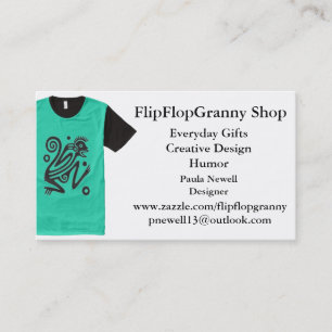 FlipFlopGrannyの店 名刺
