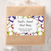 Flipflopsウォーターボトルカスタマイズの賛成! ラベル (インサイチュ)