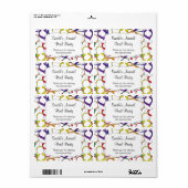 Flipflopsウォーターボトルカスタマイズの賛成! ラベル (フルシート)