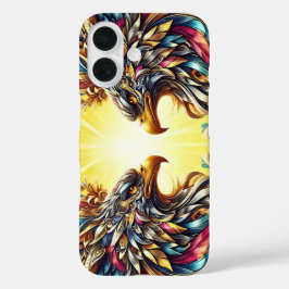 Flippiges buntes Adler Top Design für Case-Mate i iPhone 16ケース