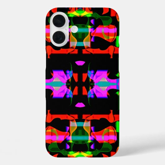 Flippiges cooles buntes Top Design für Case-Mate iPhoneケース (裏面)