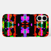 Flippiges cooles buntes Top Design für Case-Mate iPhoneケース (裏面 (横))