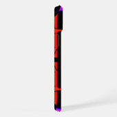 Flippiges cooles buntes Top Design für iPhoneケース (右側面)