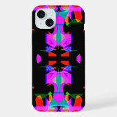 Flippiges cooles buntes Top Design für iPhoneケース (裏面)