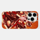 Flippiges cooles Herz Würfel Top Design für Case-Mate iPhoneケース (裏面 (横))