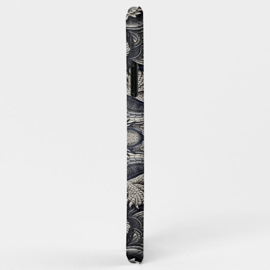 Flippiges cooles Kroko Top Design für Case-Mate iPhoneケース (裏面/右)