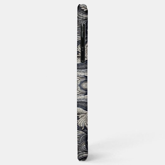 Flippiges cooles Kroko Top Design für Case-Mate iPhoneケース (裏面/左)