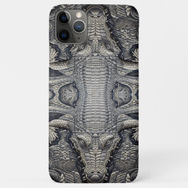 Flippiges cooles Kroko Top Design für iPhone 11 Pro Maxケース