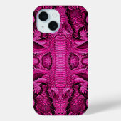Flippiges cooles Kroko Top Design für Case-Mate iPhoneケース (裏面)