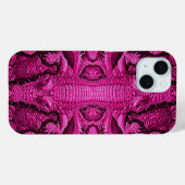 Flippiges cooles Kroko Top Design für Case-Mate iPhoneケース (裏面 (横))