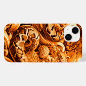 Flippiges cooles Snake Top Design für Case-Mate iPhoneケース (裏面 (横))