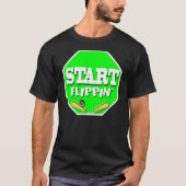 Flippinを始めて下さい Tシャツ (正面)