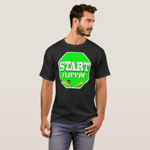 Flippinを始めて下さい Tシャツ