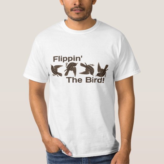 Flippin鳥 Tシャツ (正面)