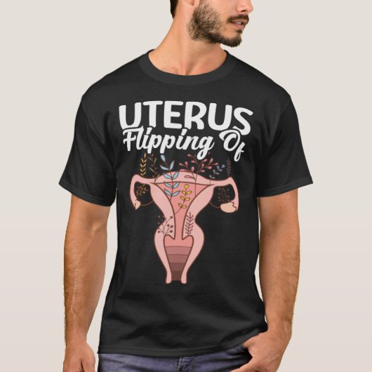 Flipping Of Uterus Support Hysterectomy Recovery P Tシャツ (正面)