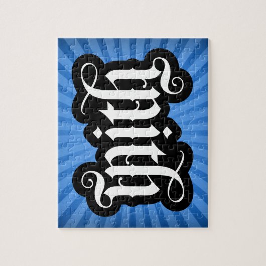 FlipScript Ambigramジグソーパズル ジグソーパズル (縦)