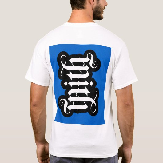 FlipScript Ambigram tシャツ (裏面)